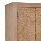 Keno Carved Cupboard KMF18173 Close Top