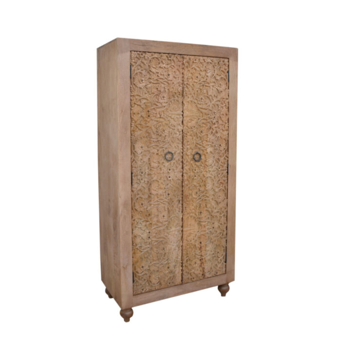 Keno Carved Cupboard KMF18173 Side Keno Carved Cupboard KMF18173 Side