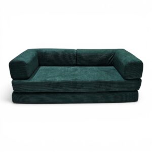 Maddox Convertible Daybed Sofa - Forest Green