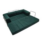 Maddox day bed cloud couch side view FMF0802 Open Full Side