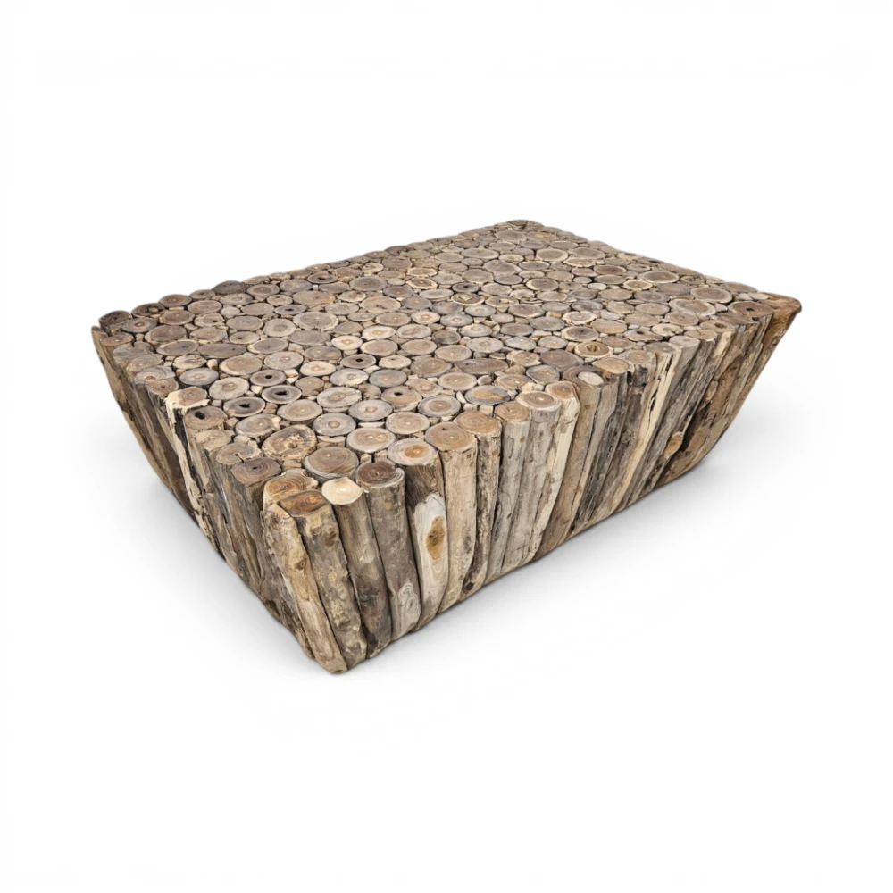 Burmese Teak Rectangle Coffee Table