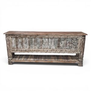 Grand Indian Old Door Reclaimed Console (220cm)