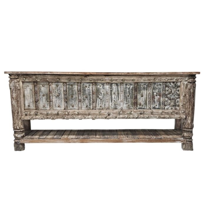 Old Door Console Table MCB8605 Front Old Door Console Table MCB8605 Front