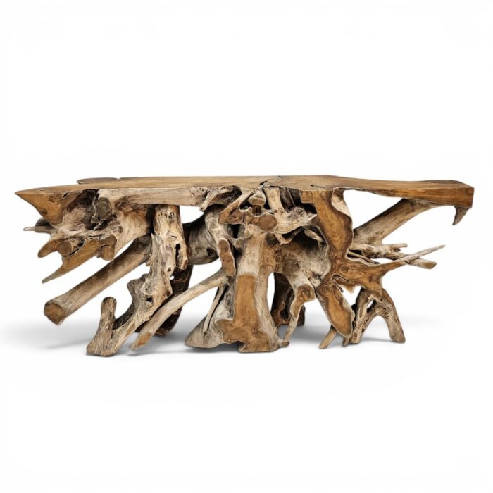 Root Teak COnsole Table NJA9080A9 Root Teak COnsole Table NJA9080A9