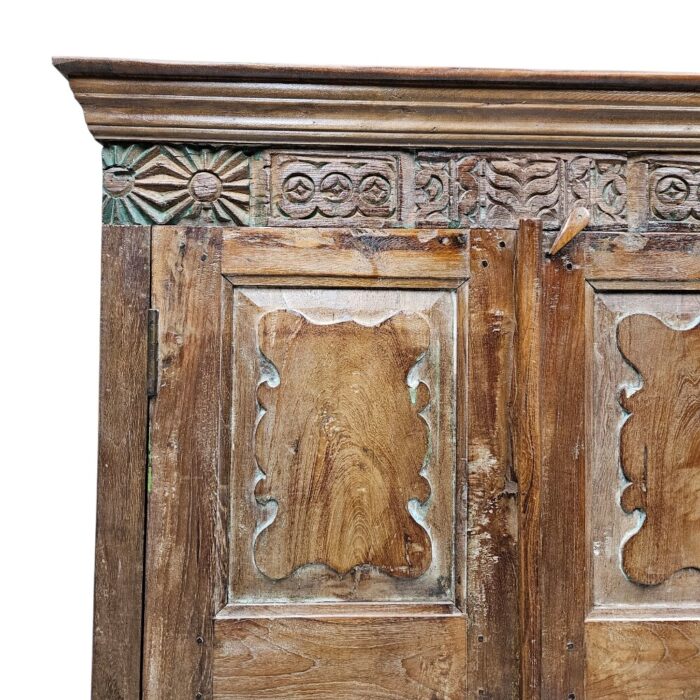 Sayer Carved Cupboard KMF18338A1 Close Up Sayer Carved Cupboard KMF18338A1 Close Up