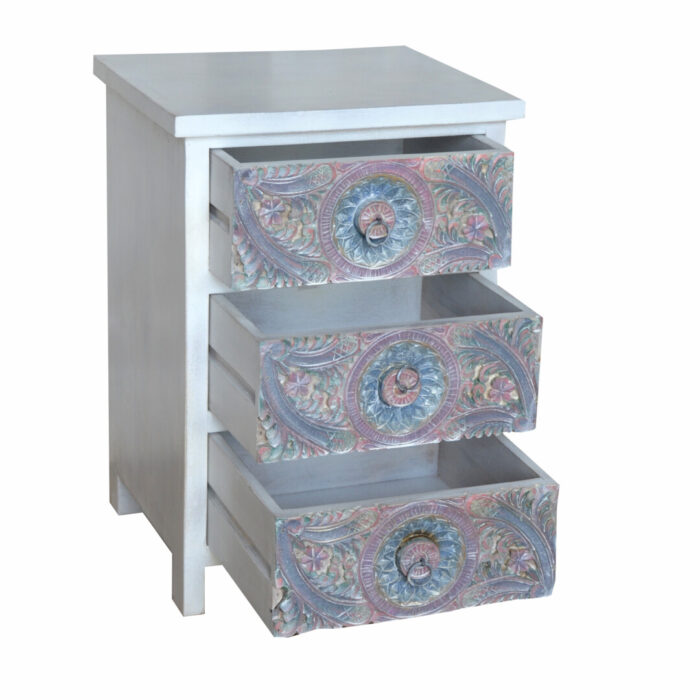 Swirl Bedsider Pedestal KMF22078 Open Swirl Bedsider Pedestal KMF22078 Open