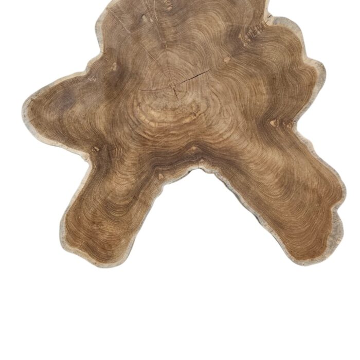 Teak Organic Wall Decor NJA8501 Close Up