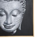 Thai Grey Buddha KRE3686 Close Bottom