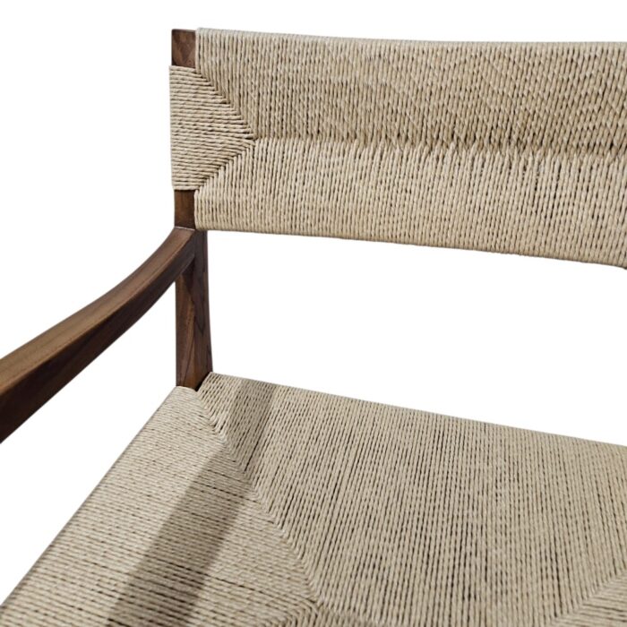 Wade Occasional Teak Chair JAW0420A Close Wade Occasional Teak Chair JAW0420A Close
