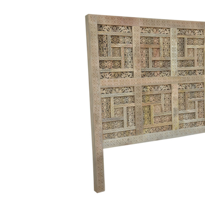 Wooden Kylan Headboard KMF22090 Close Up Side