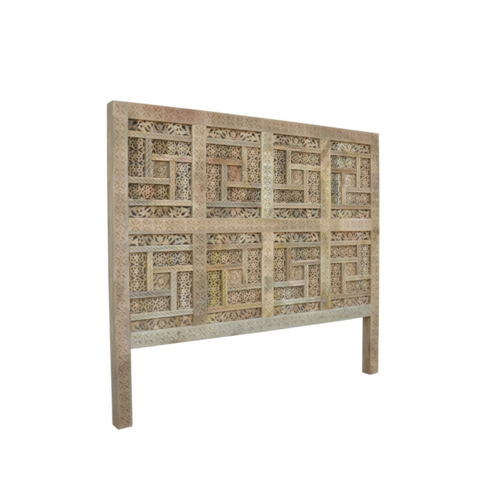 Wooden Kylan Headboard KMF22090 Side View