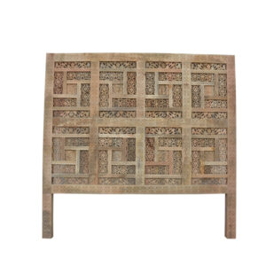 Kylan Carved Wooden Queen Headboard