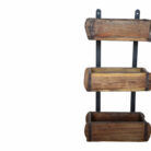 Wooden Storage Rack KMH9119 Close Up View