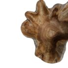 Yemi Teak Bowl NJA8309 Close Up