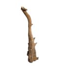 Abstrak Teak Sculpture NJA6095B Side
