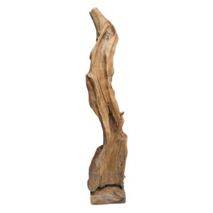 Monolithic Abstract Teak Root Sculpture (190cm)