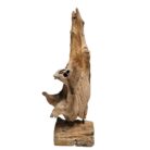 Abstrk Sculpture Teak NJA6090A