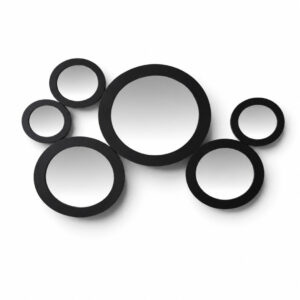 Araucuna Round Multi-Circle Cluster Wall Mirror