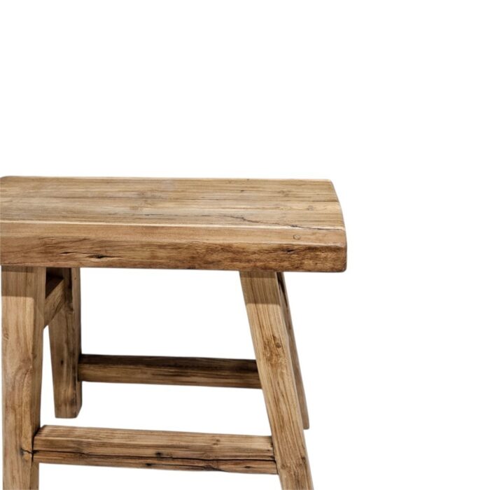 Bench Mini Teak Rustic NJA7915 Close Bench Mini Teak Rustic NJA7915 Close