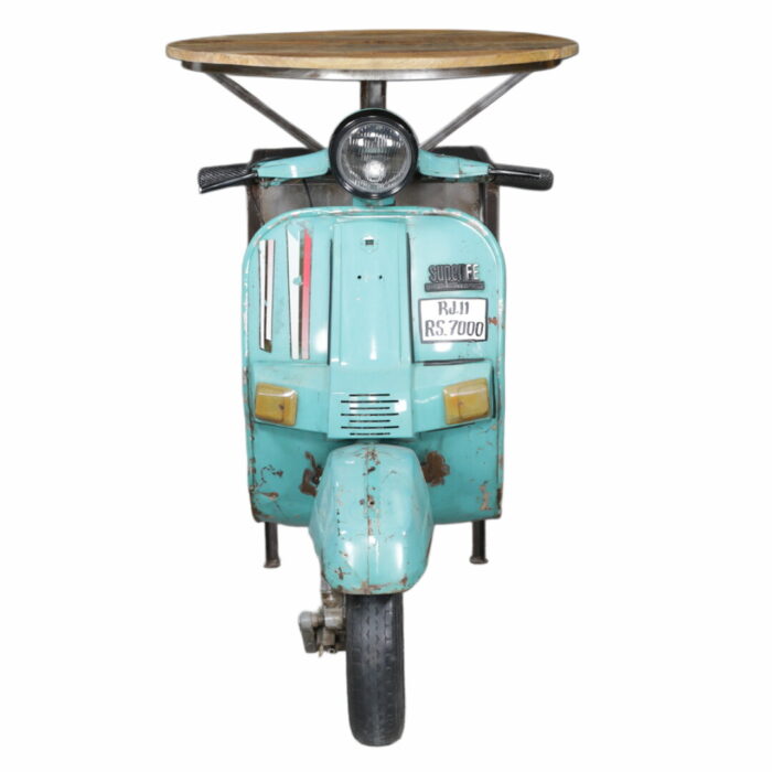 Blue Scooter Bar Counter MCB0672 Main Front Blue Scooter Bar Counter MCB0672 Main Front