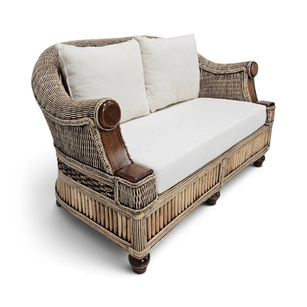 Cedro Rattan Sofa, 2-Div