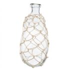 Glass Bottle Clear Rope AIN0052 Top