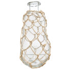 Glass Bottle Clear Rope AIN0054 Main