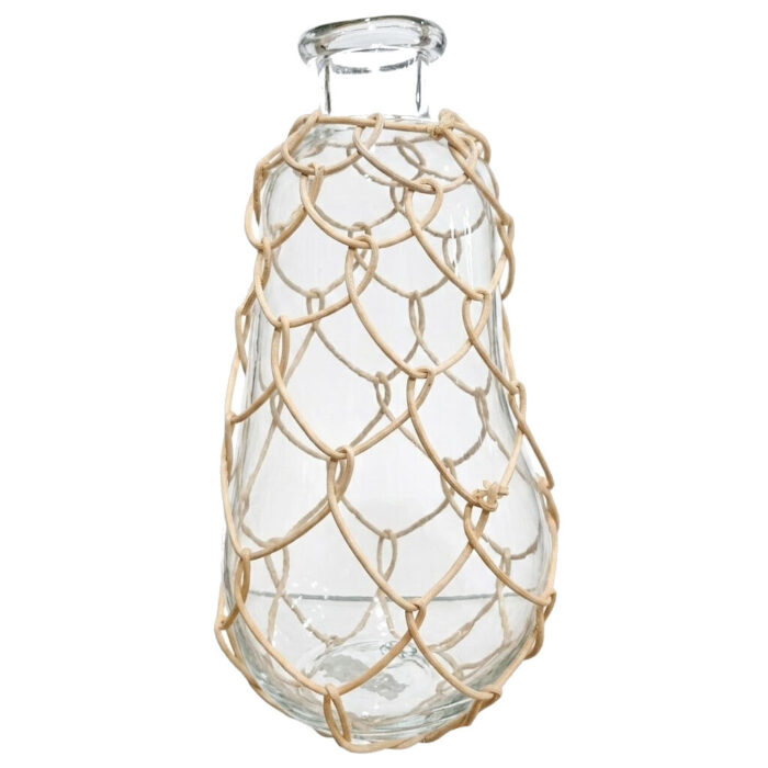 Glass Bottle Clear Rope AIN0054 Main Glass Bottle Clear Rope AIN0054 Main