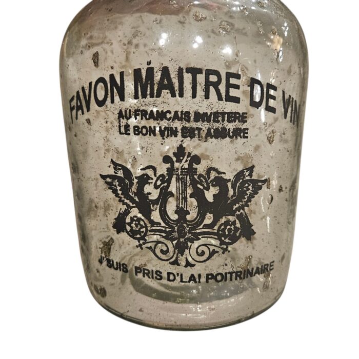 Glass Bottle Favon AIN0034 Close Glass Bottle Favon AIN0034 Close