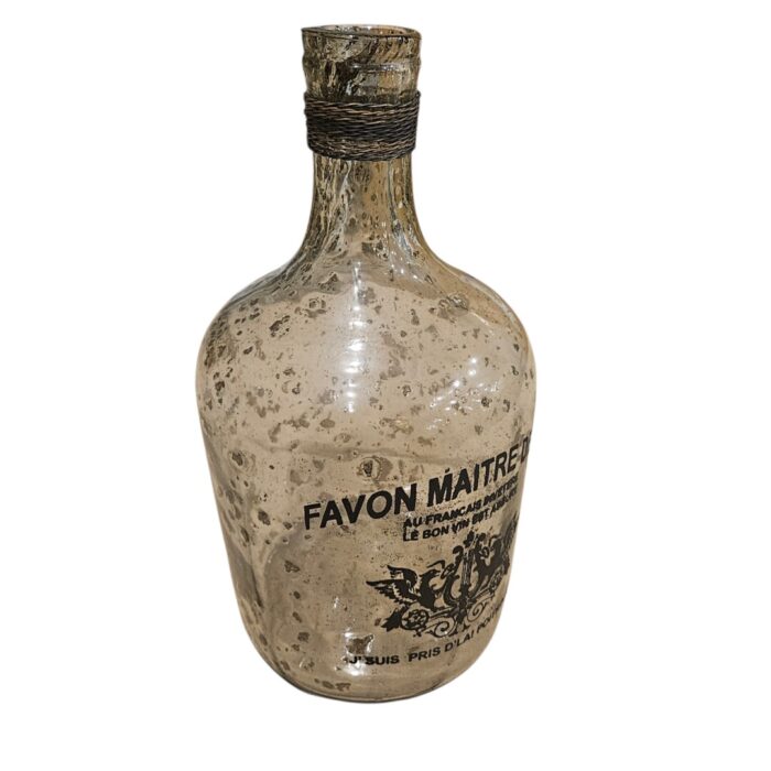 Glass Bottle Favon AIN0034 Side Glass Bottle Favon AIN0034 Side