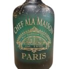 Green Glass Bottle AIN0007 Clos