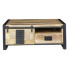 Hayloft Coffee Table Side View MCB0718SQM Full Front