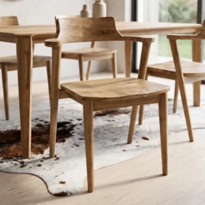 Iver Teak Stackable Dining Armchair