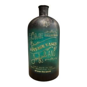 Bottle Vase Joyful Glass - Turquoise