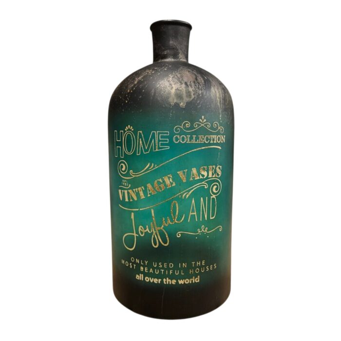 Joyful Vase Bottle Green AIN0001 Main