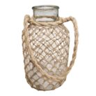 Jute Rope Glass Bottle AIKN0044 Side