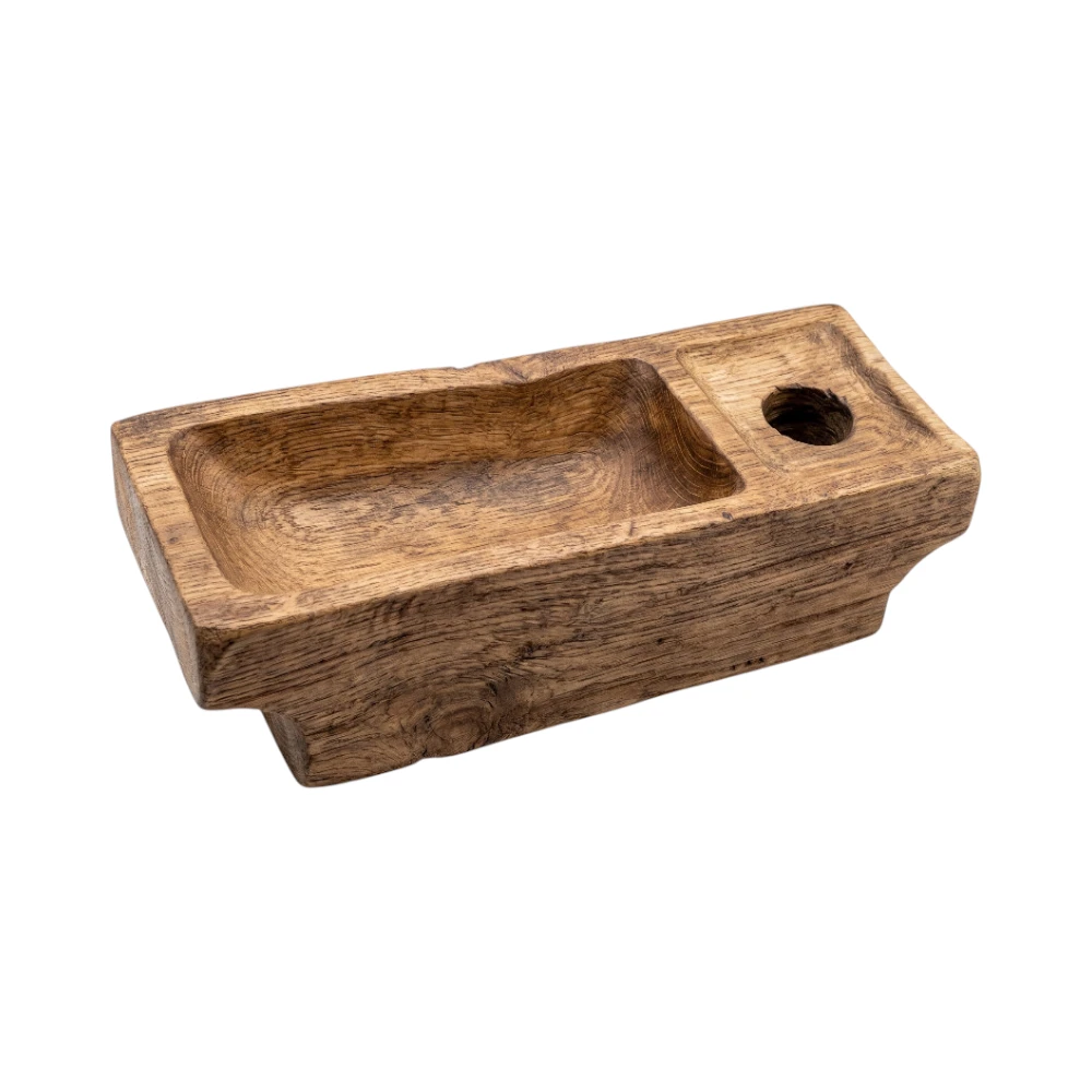 Antik Teak Coffee Mortar