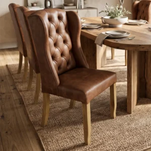 Kayla Leather Dining Chair