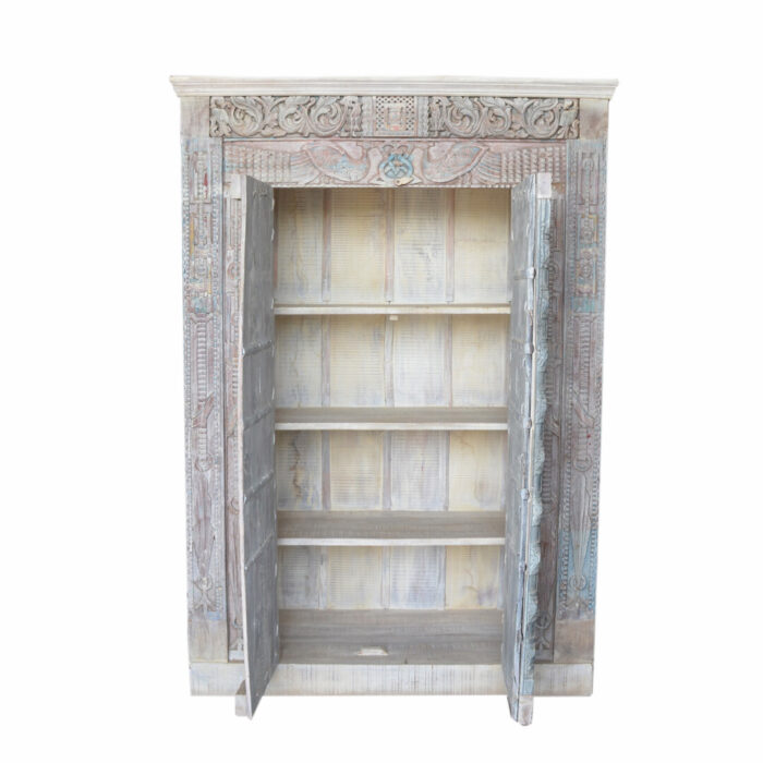 Kayra Indian Old Doors CFupboard KMF18172 Open Kayra Indian Old Doors CFupboard KMF18172 Open