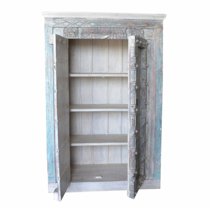Kayra Old Door Cupboard KMF18172A Open Kayra Old Door Cupboard KMF18172A Open