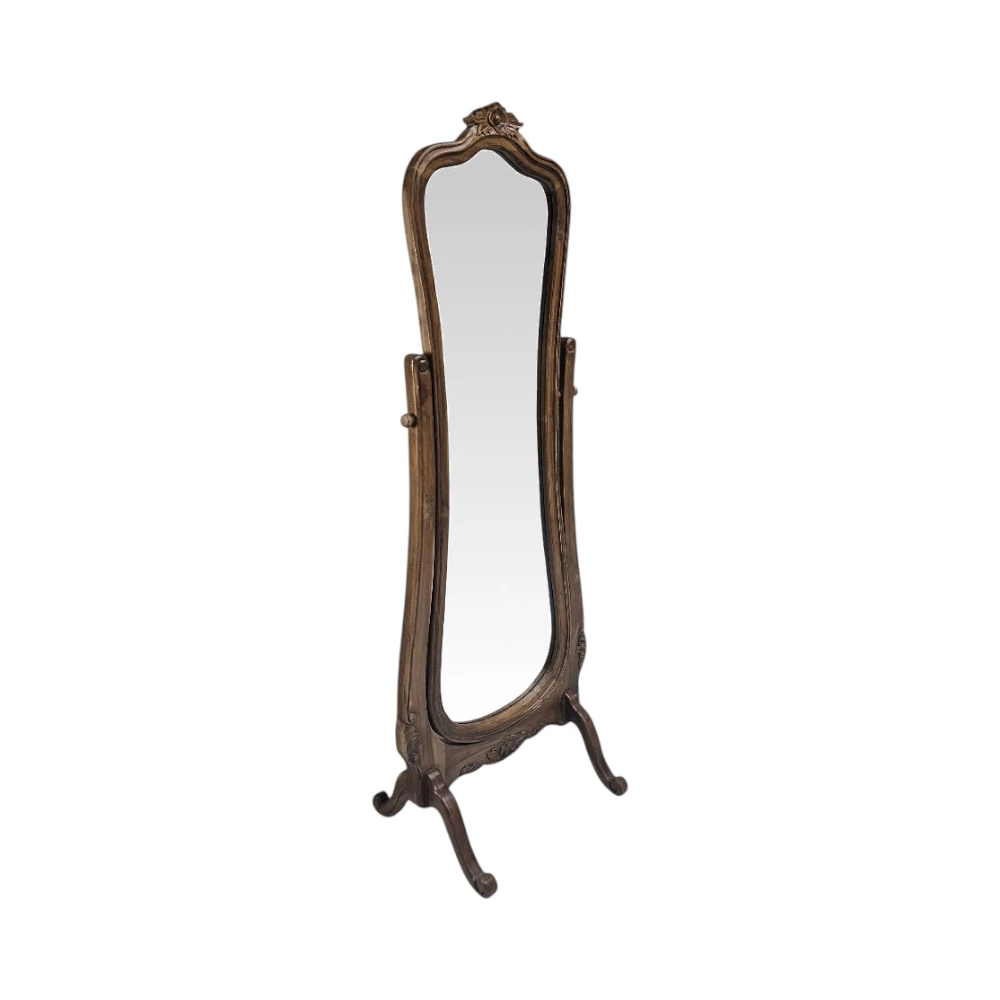 Matilda Cheval Teak Standing Mirror