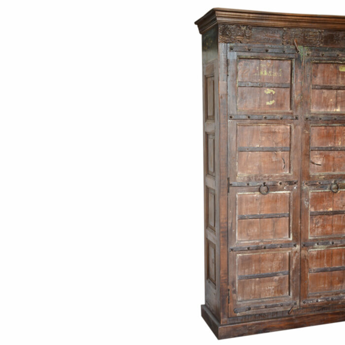 Old Door Cupboard KMF18346A Close Side Old Door Cupboard KMF18346A Close Side