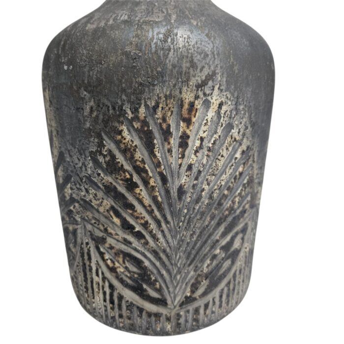 Palm Glass Bottle Vase AIN0092 Close Palm Glass Bottle Vase AIN0092 Close