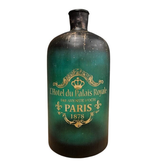 Paris Glass Bottle Green AIN0003 Main Paris Glass Bottle Green AIN0003 Main