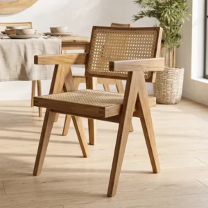 Jaxon Teak & Rattan Chair