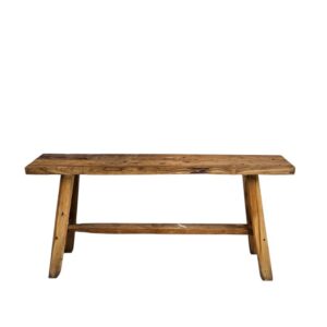 Rustic Teak Wooden Bench