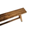 Rustic Teak Bench NJA7910 Close Top