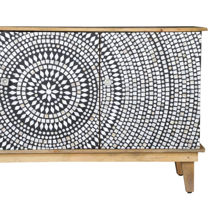 Sideboard RHEA 3DR MOP INLAY MCB8177 Close Up Front Sideboard RHEA 3DR MOP INLAY MCB8177 Close Up Front