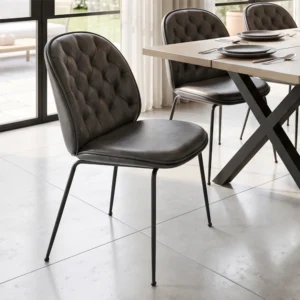 Hutton Dining Chair – Grey