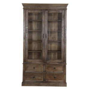 Tall Glass Display Cabinet